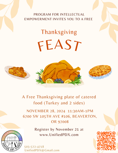 **SOLD OUT** Thanksgiving Turkey Meal poster